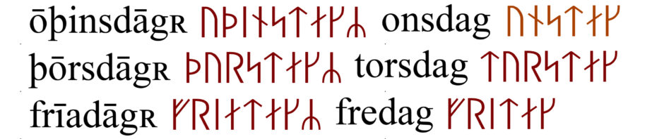 Old norse words