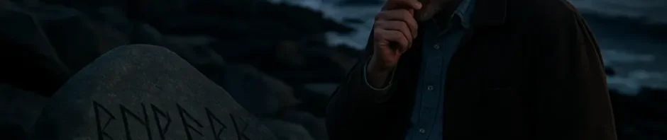 Norse presence in Maine discussed beside a silver coin and coastal trade map