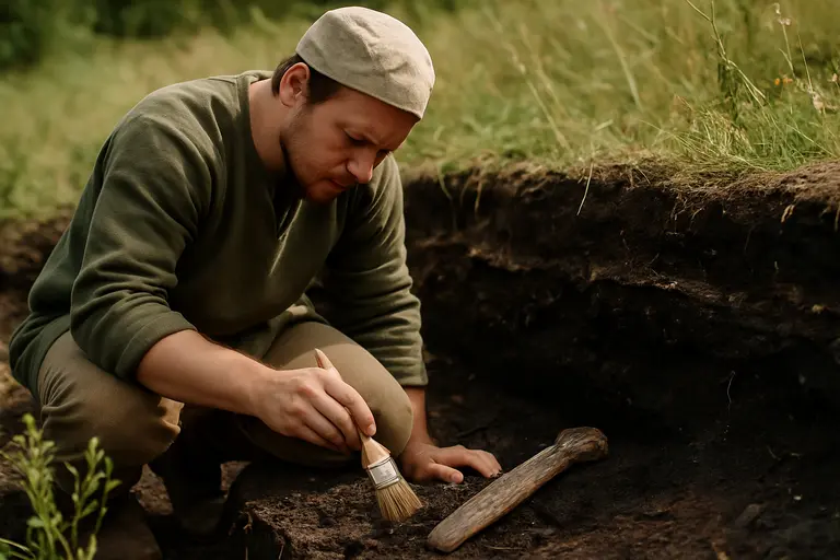 Sample bags with soil, charcoal, and small wood fragments from a Norse site