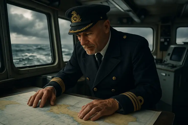 North Atlantic map with Iceland between Greenland and Britain