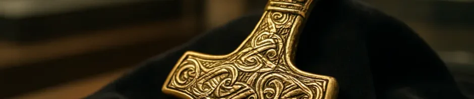 Vikingmania Exhibition gallery with artifacts and modern Norse-inspired media